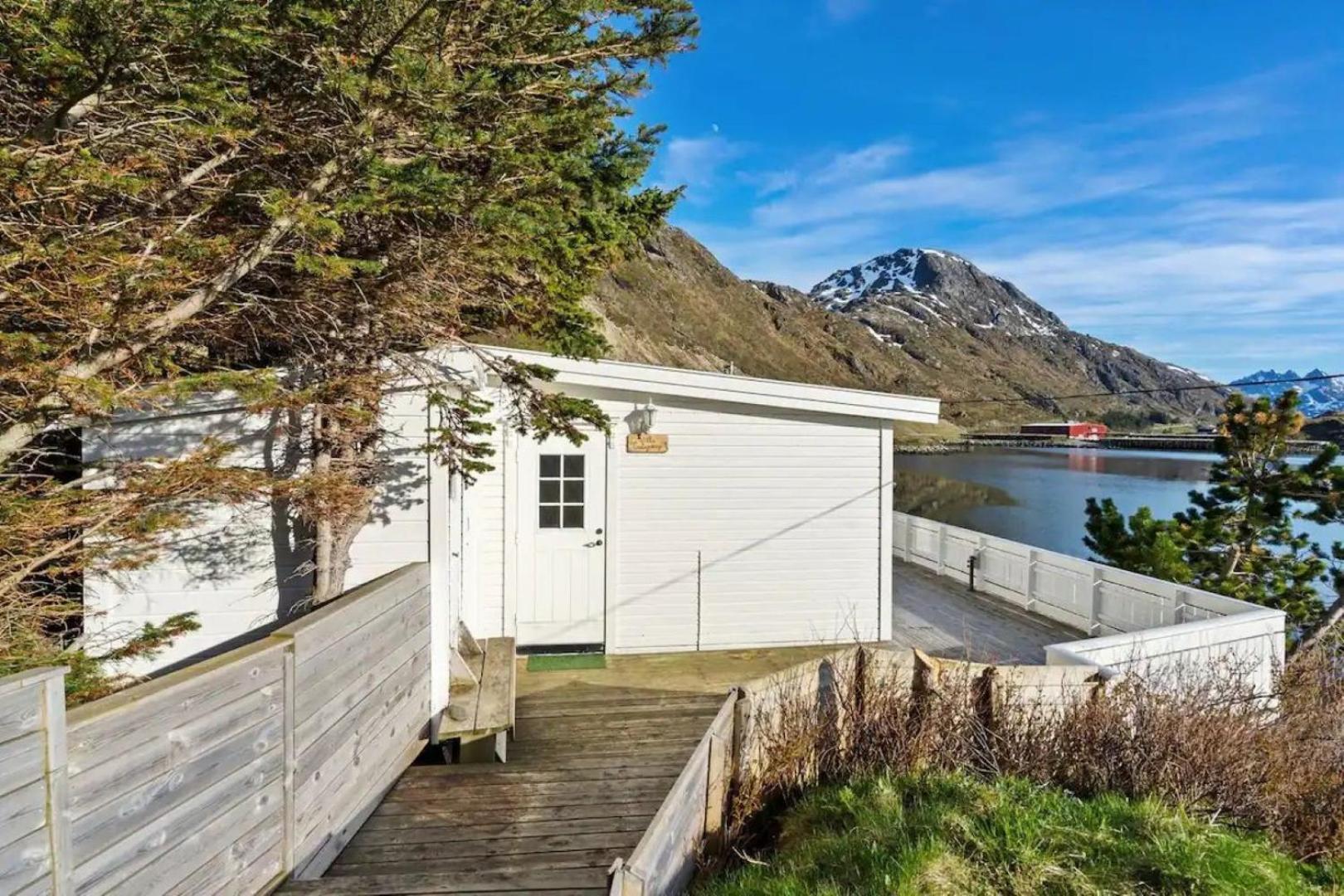 Panoramic Seaview Cabin For Two Persons By The Sea Hovdan 외부 사진